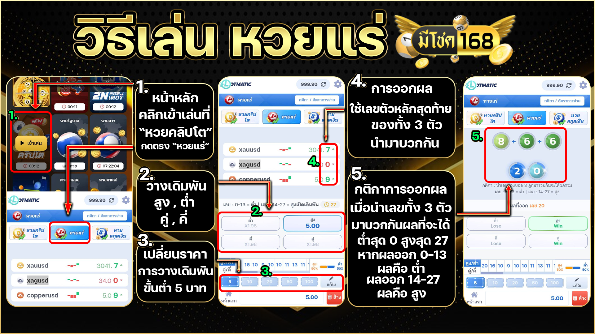 วิธีการเล่นหวยแร่